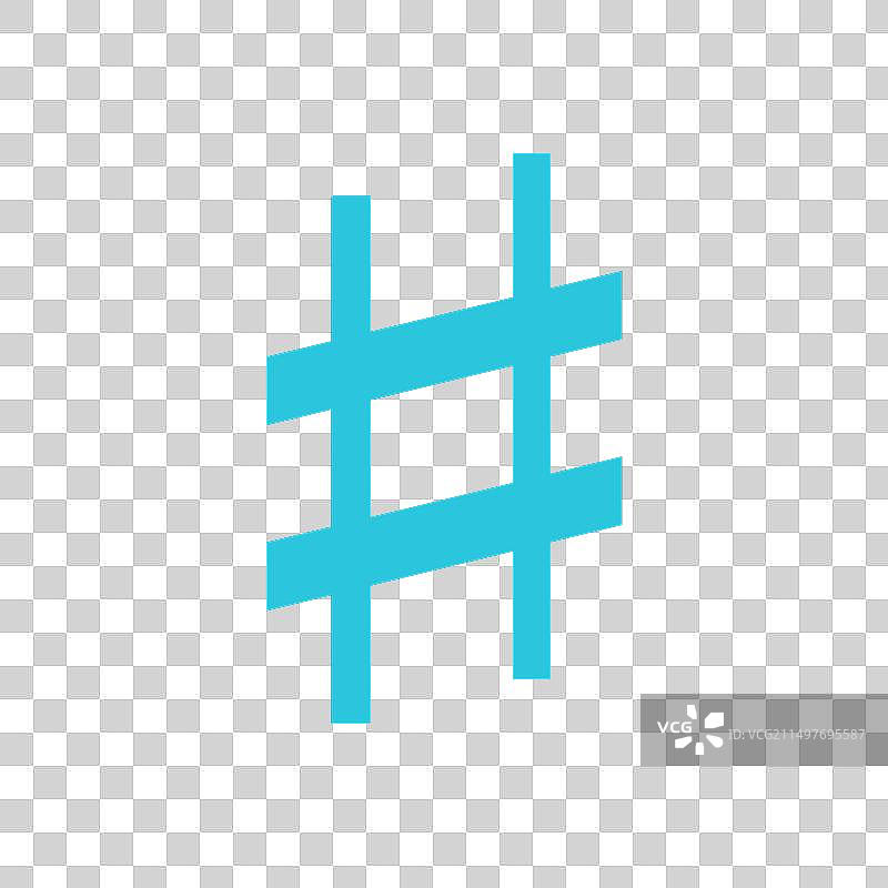 白色背景上的锋利图标图片素材