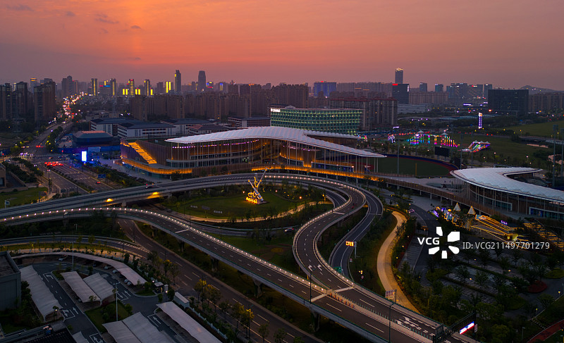绍兴柯桥棒垒球场图片素材