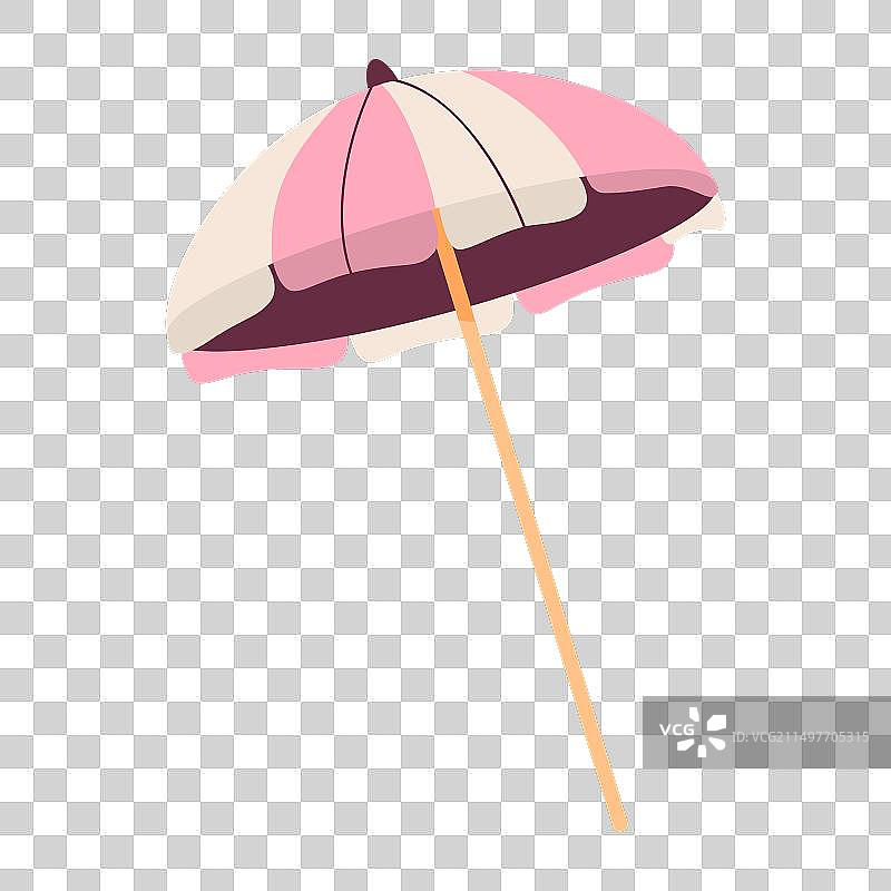 海滩遮阳伞图片素材