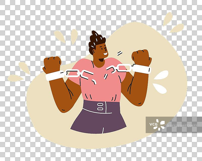 紧握拳头的行动者图片素材