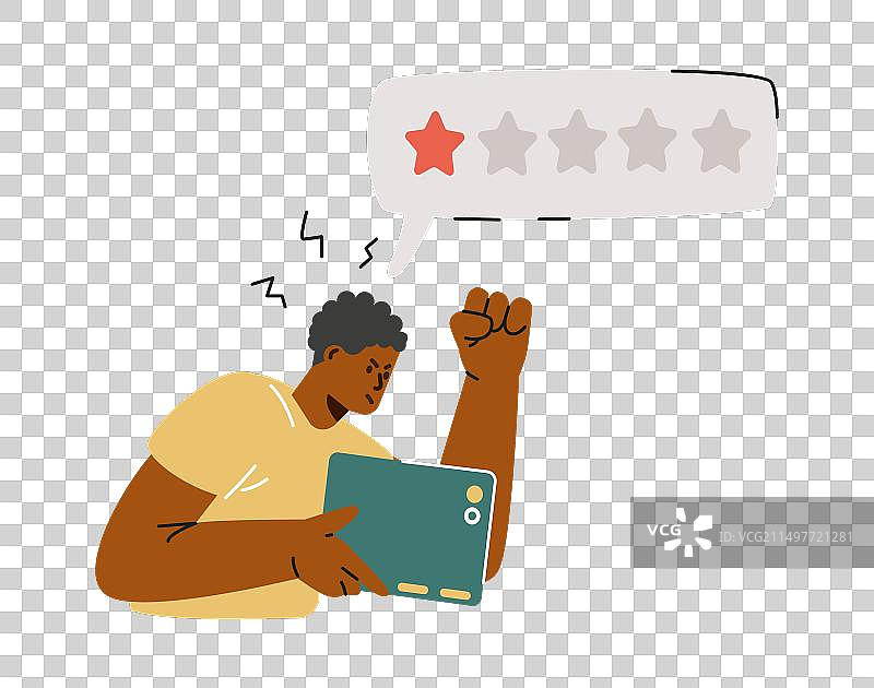 客户差评（负面反馈）图片素材