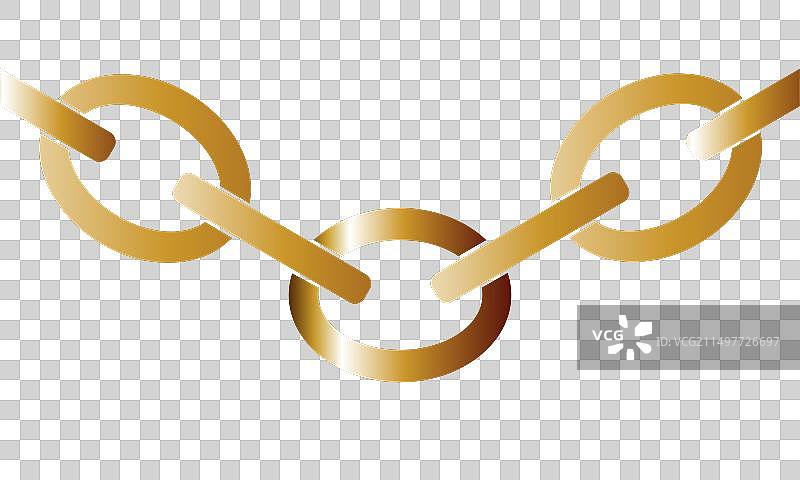 金链形状阴影珠宝奢华项链图片素材