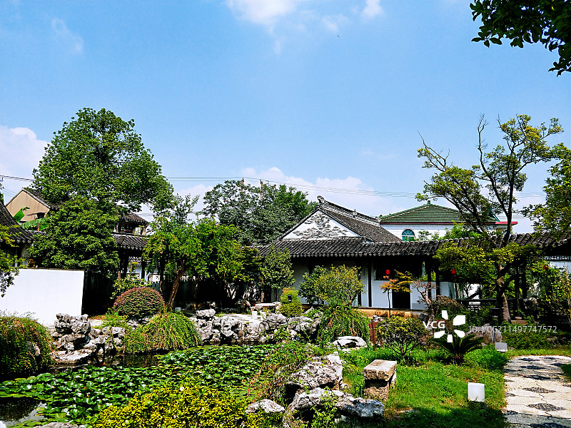 江南园林图片素材