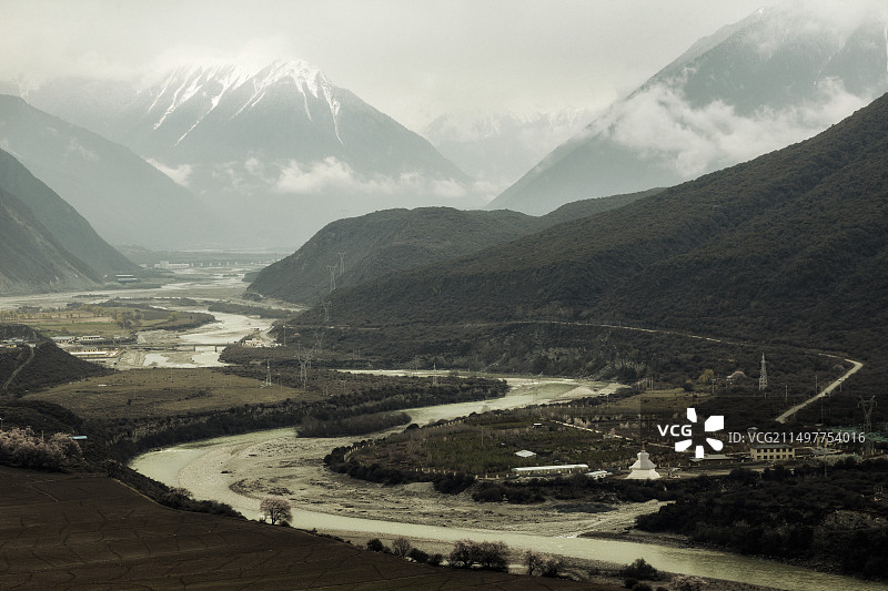 桃花沟5图片素材