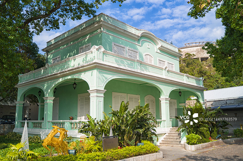 澳门龙环葡韵住宅式博物馆图片素材