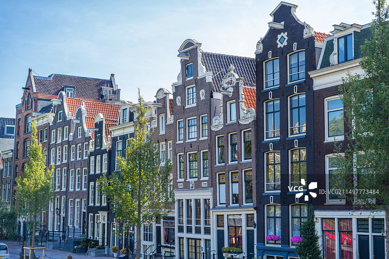 阿姆斯特丹城市街景图片素材