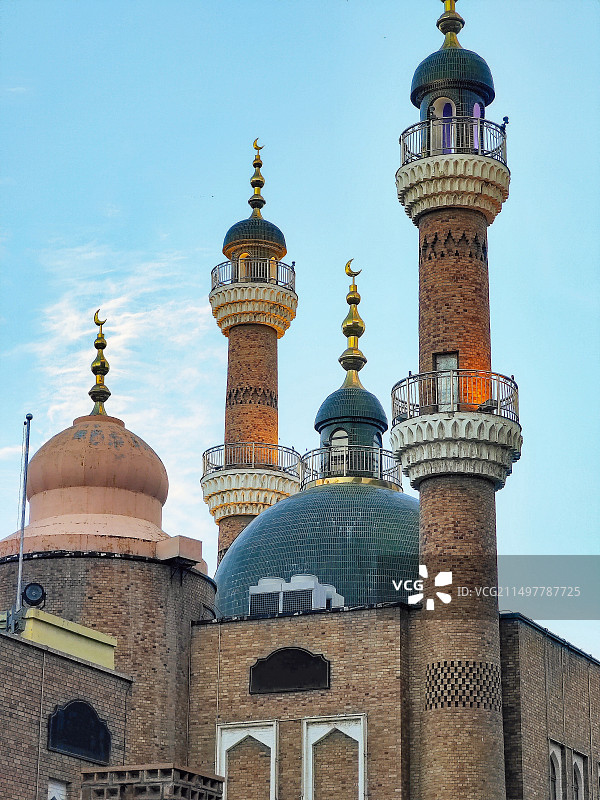 新疆乌鲁木齐国际大巴扎图片素材