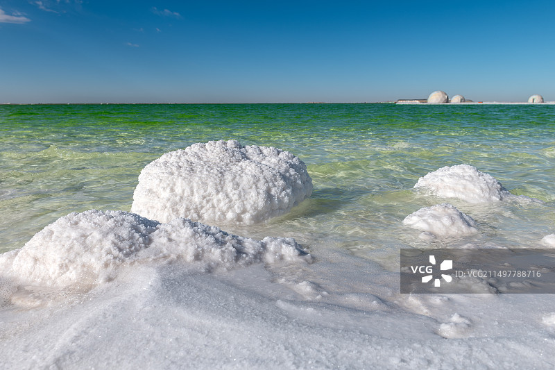 察尔汗盐湖图片素材