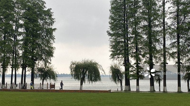 武汉东湖风景图片素材