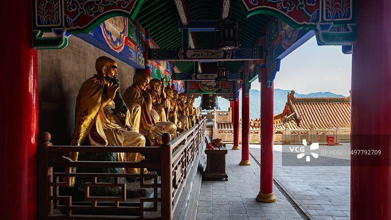 石膏山风光图片素材