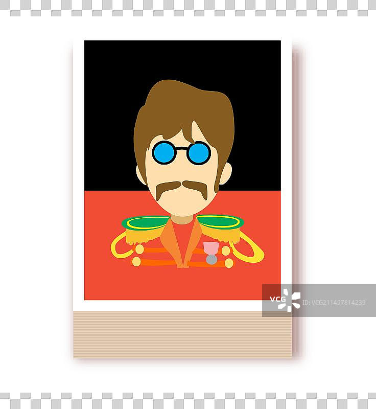 林格·斯塔尔：披头士乐队音乐家图片素材