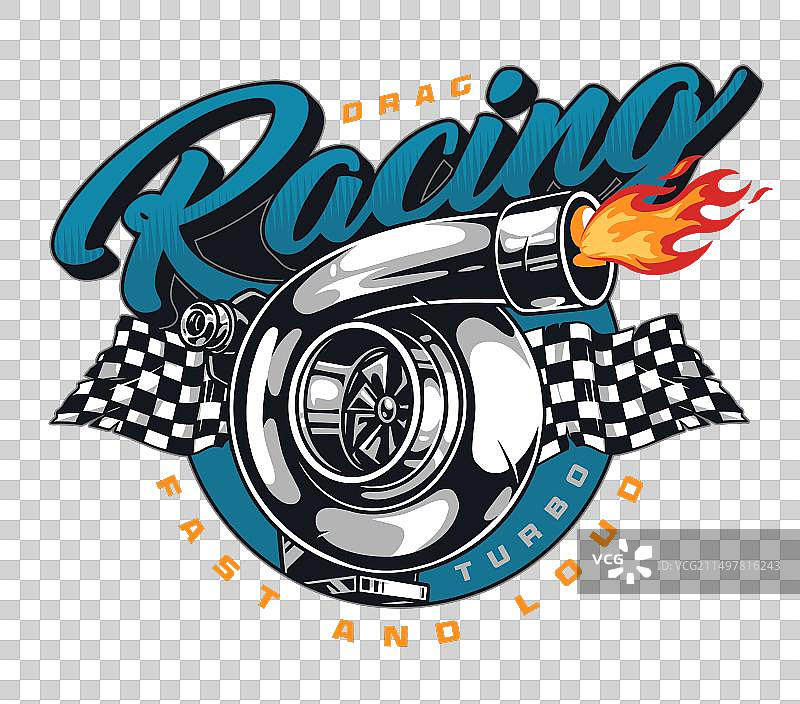 复古直线竞速宣传单图片素材