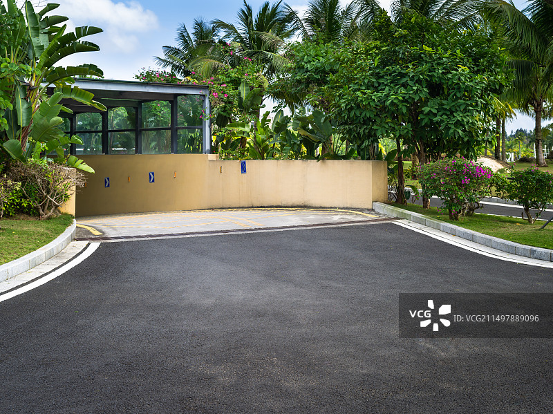 地下停车场出入口汽车广告背景图图片素材