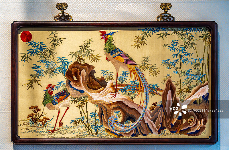 展厅里的艺术相册图片素材