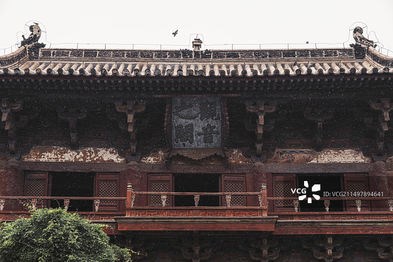 天津蓟州独乐寺观音阁图片素材