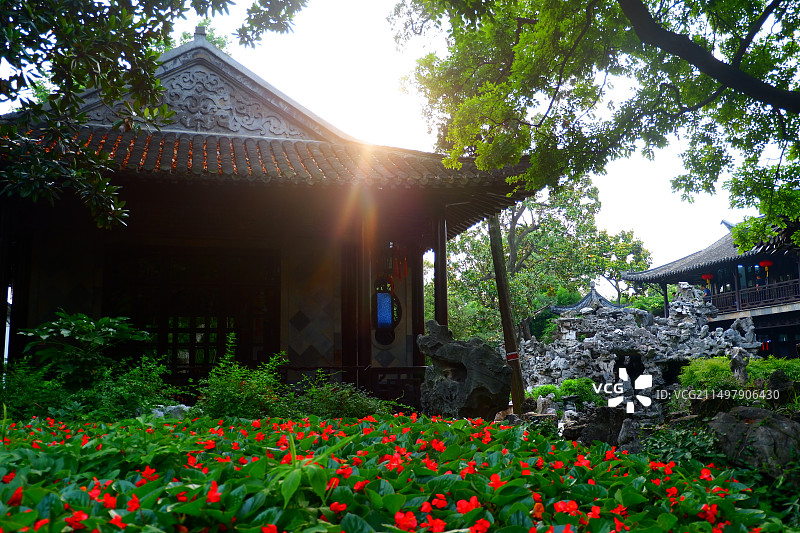 扬州个园图片素材