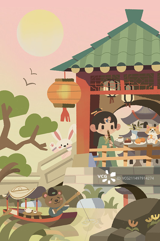 歇脚的地方图片素材