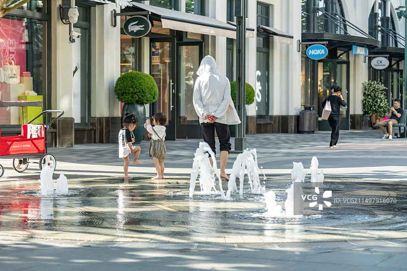 上海比斯特购物村图片素材