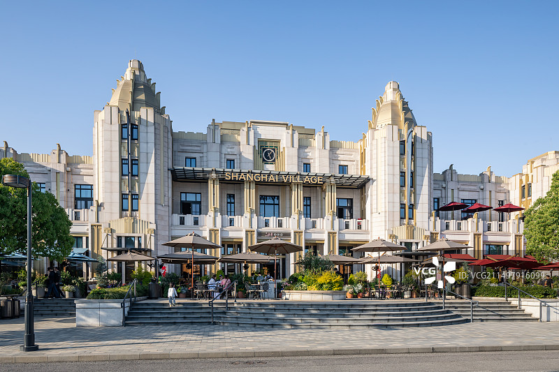 上海比斯特购物村图片素材