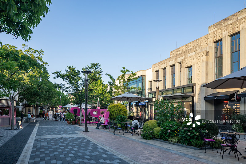 上海比斯特购物村图片素材