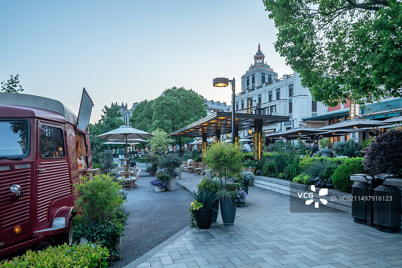 上海比斯特购物村图片素材