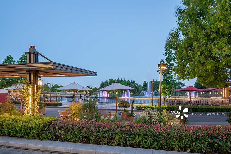 上海比斯特购物村图片素材