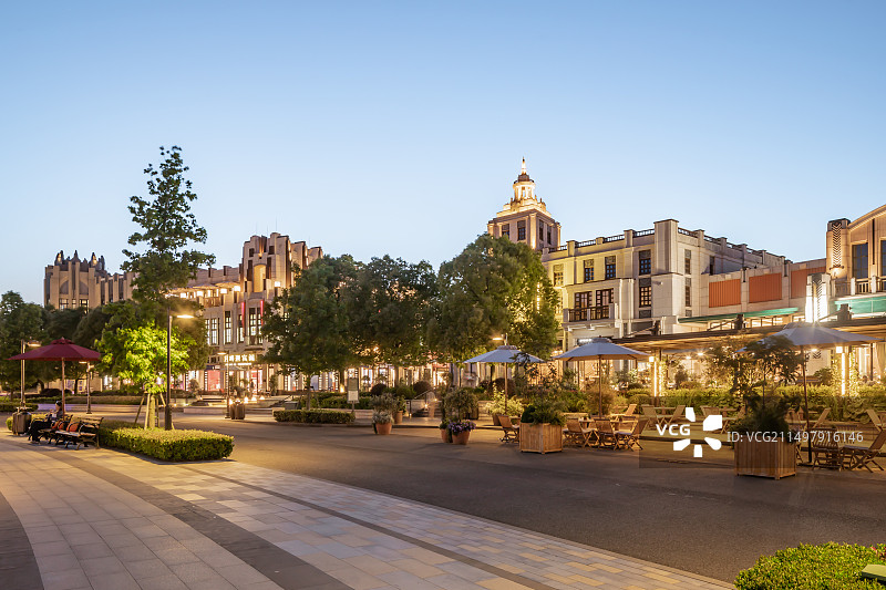 上海比斯特购物村图片素材