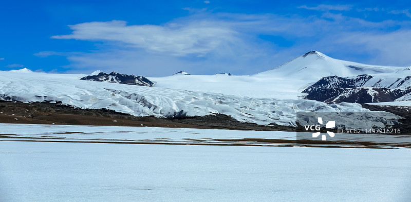 西藏那曲双湖县普若岗日冰川图片素材