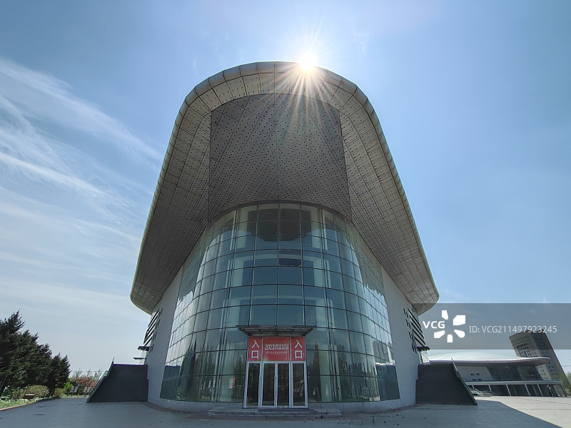 丹东新区体育馆图片素材