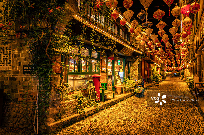 宁波宁海县前童古镇旅游区图片素材