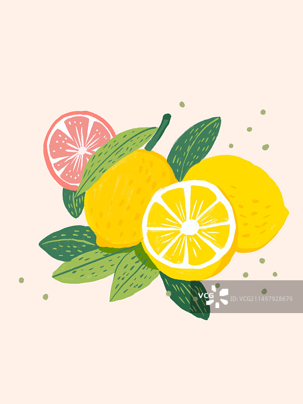 柠檬图片素材