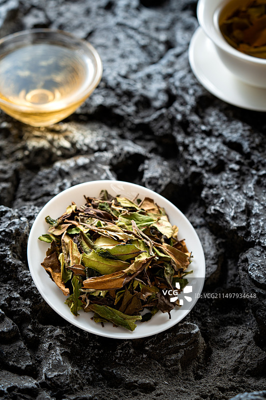 福鼎白茶寿眉图片素材