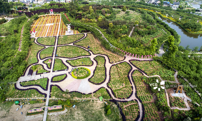 重庆垫江牡丹樱花世界景区图片素材