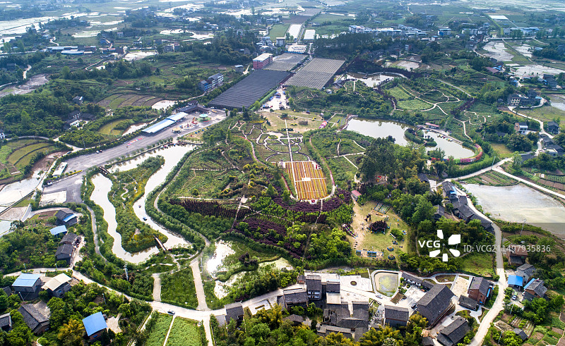 重庆垫江牡丹樱花世界景区图片素材