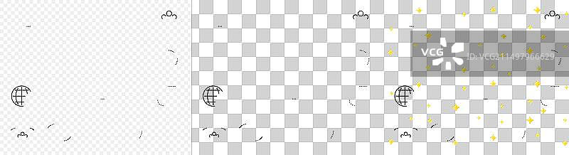 复选标记、共享经济与正念减压图片素材
