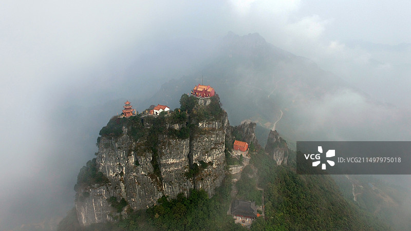 宜昌清江方山景区图片素材