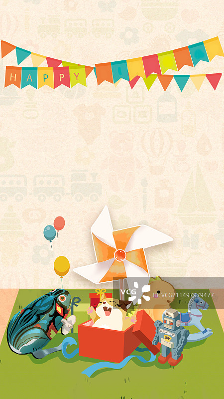 61节手机海报插画图片素材