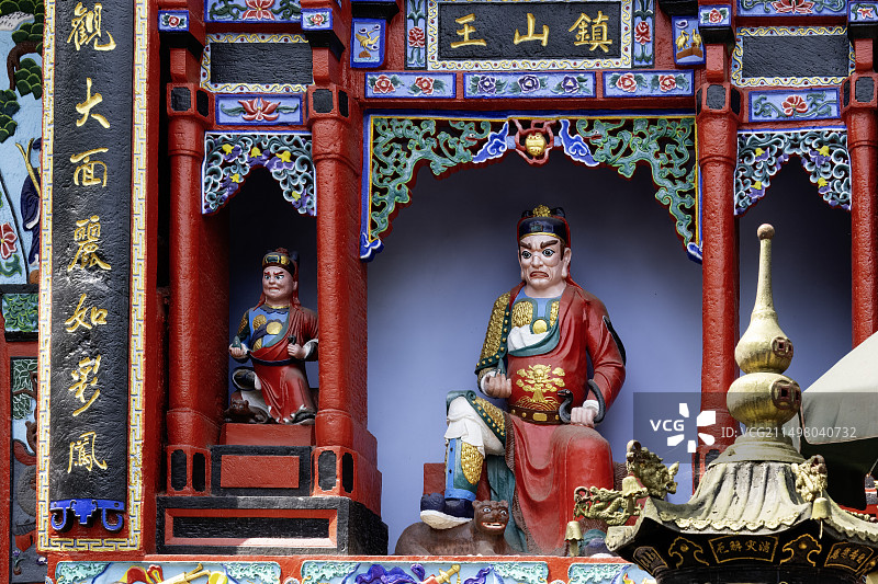 青城山神像图片素材