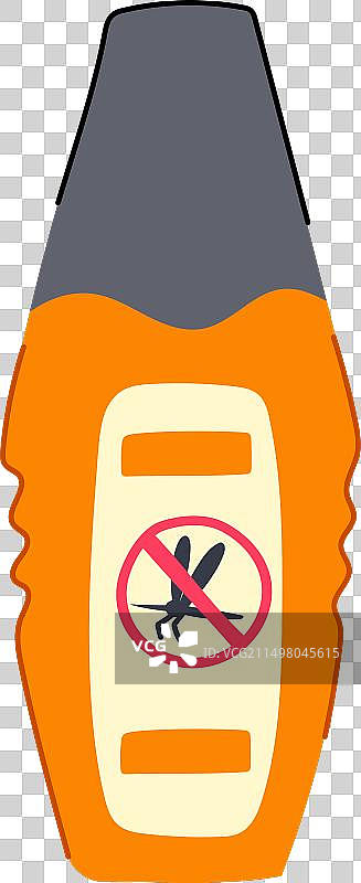 卡通防蚊虫喷雾图片素材