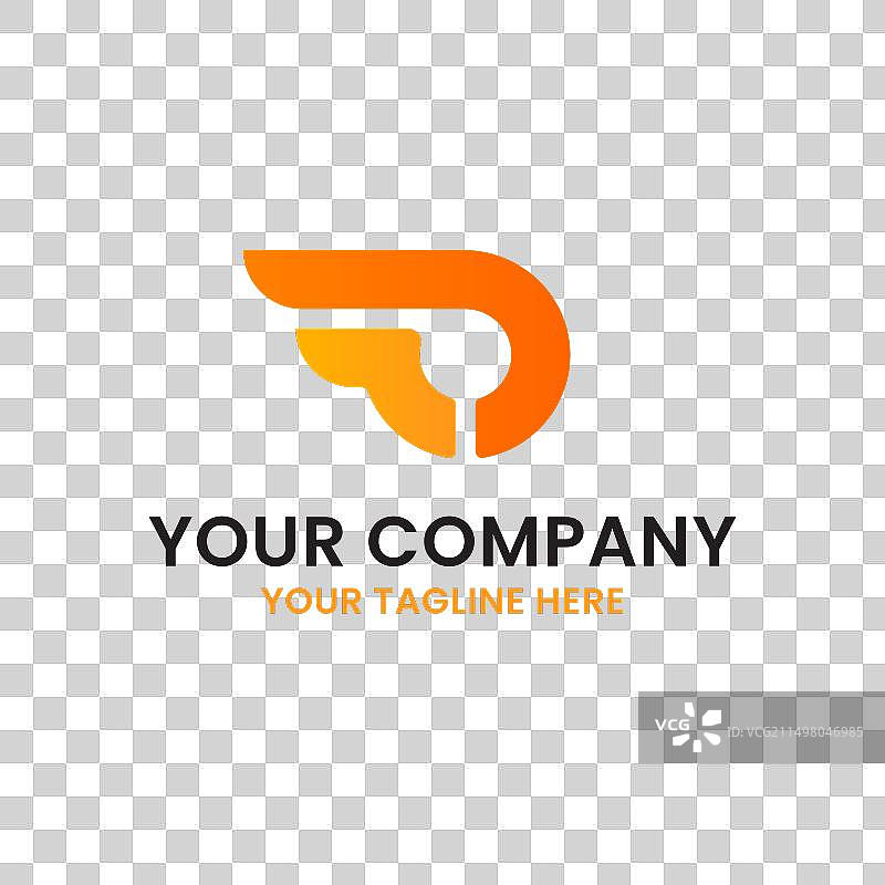 字母O翅膀飞行速度标志图片素材