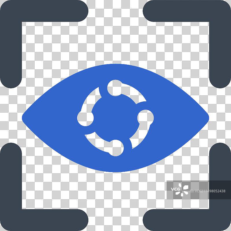 虹膜识别图标图片素材