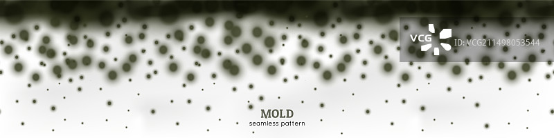 黑色霉菌无缝横向图案图片素材