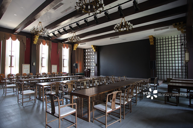 左传文化园，山东泰安肥城的国家3A景区图片素材