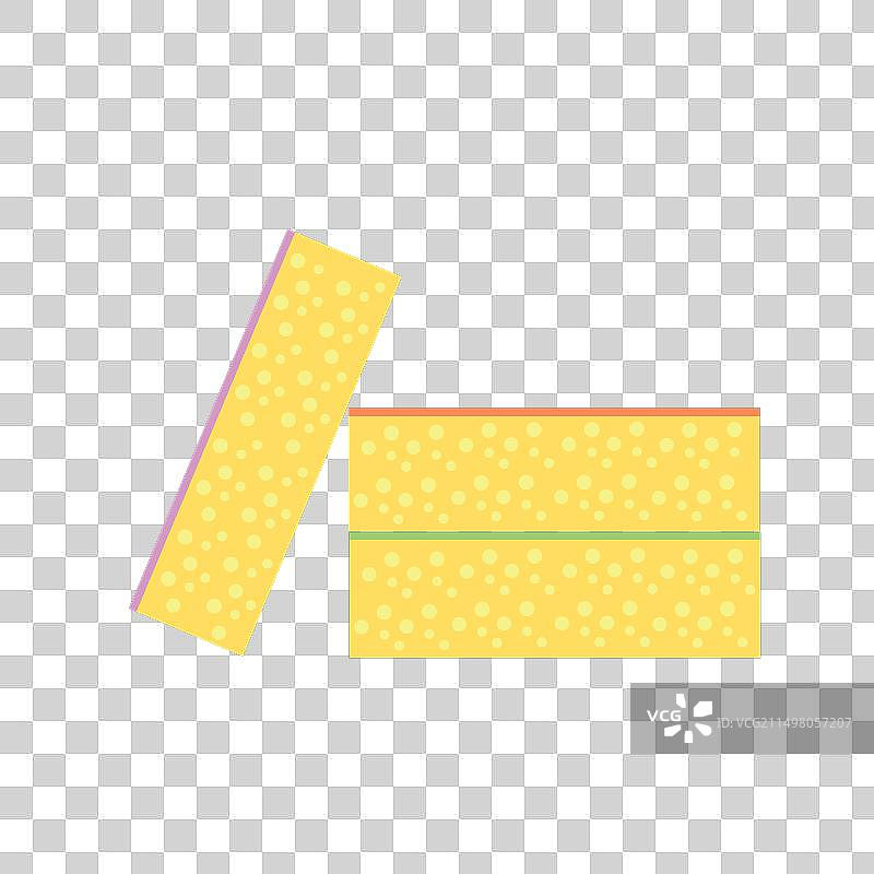 隔热海绵洗碗清洁用具图片素材