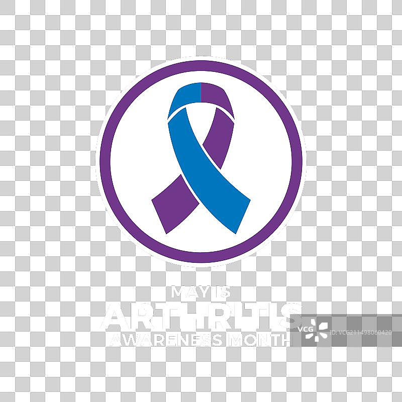 五月是关节炎宣传月海报图片素材