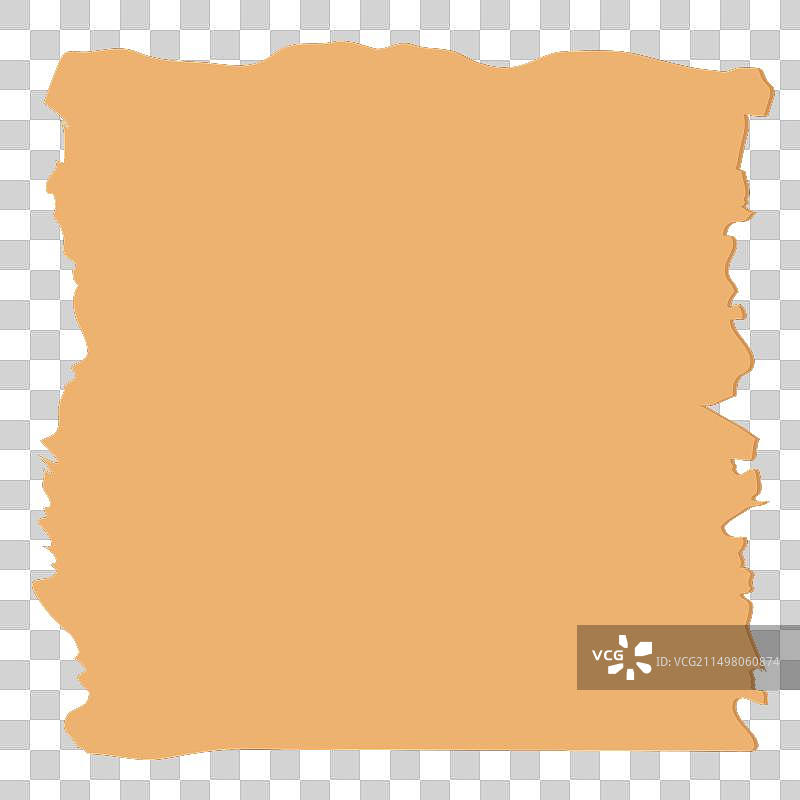 撕裂的纸张边缘矩形图片素材