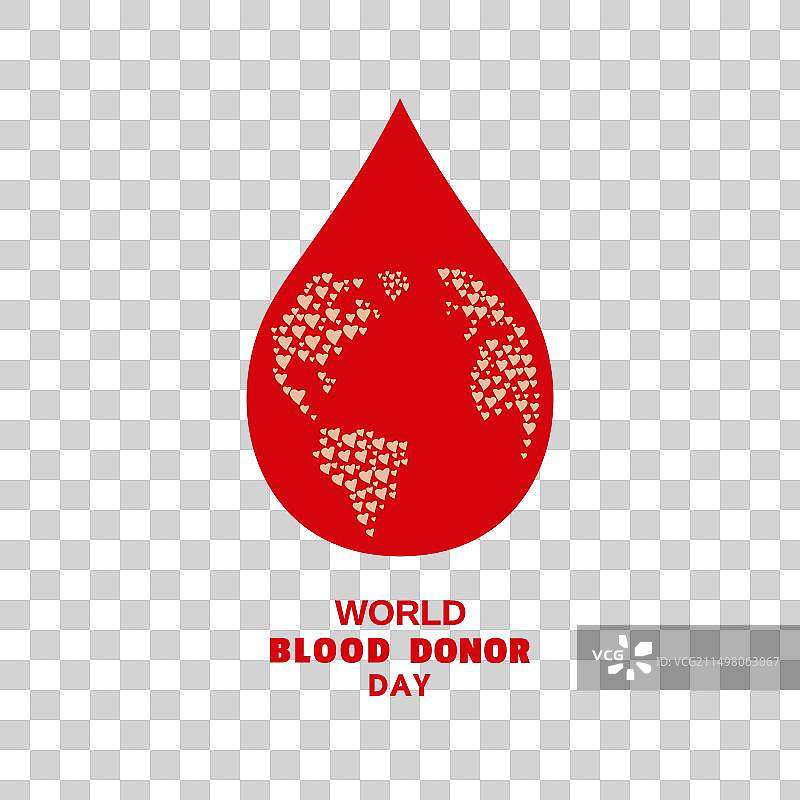 世界献血者日图标设计理念图片素材