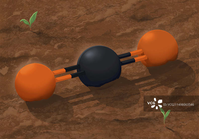碳封存概念图图片素材