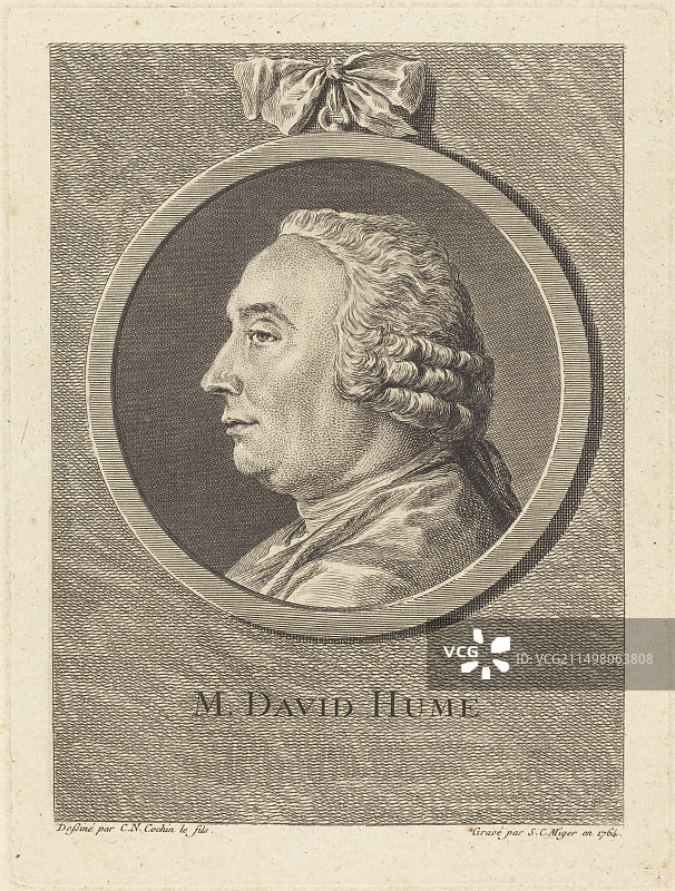 大卫·休谟，苏格兰哲学家图片素材