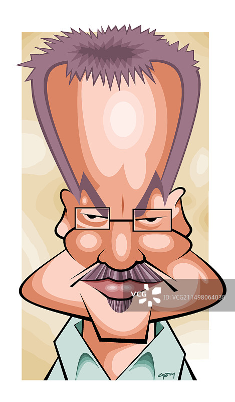 莫滕·梅尔达尔，丹麦化学家，插图图片素材